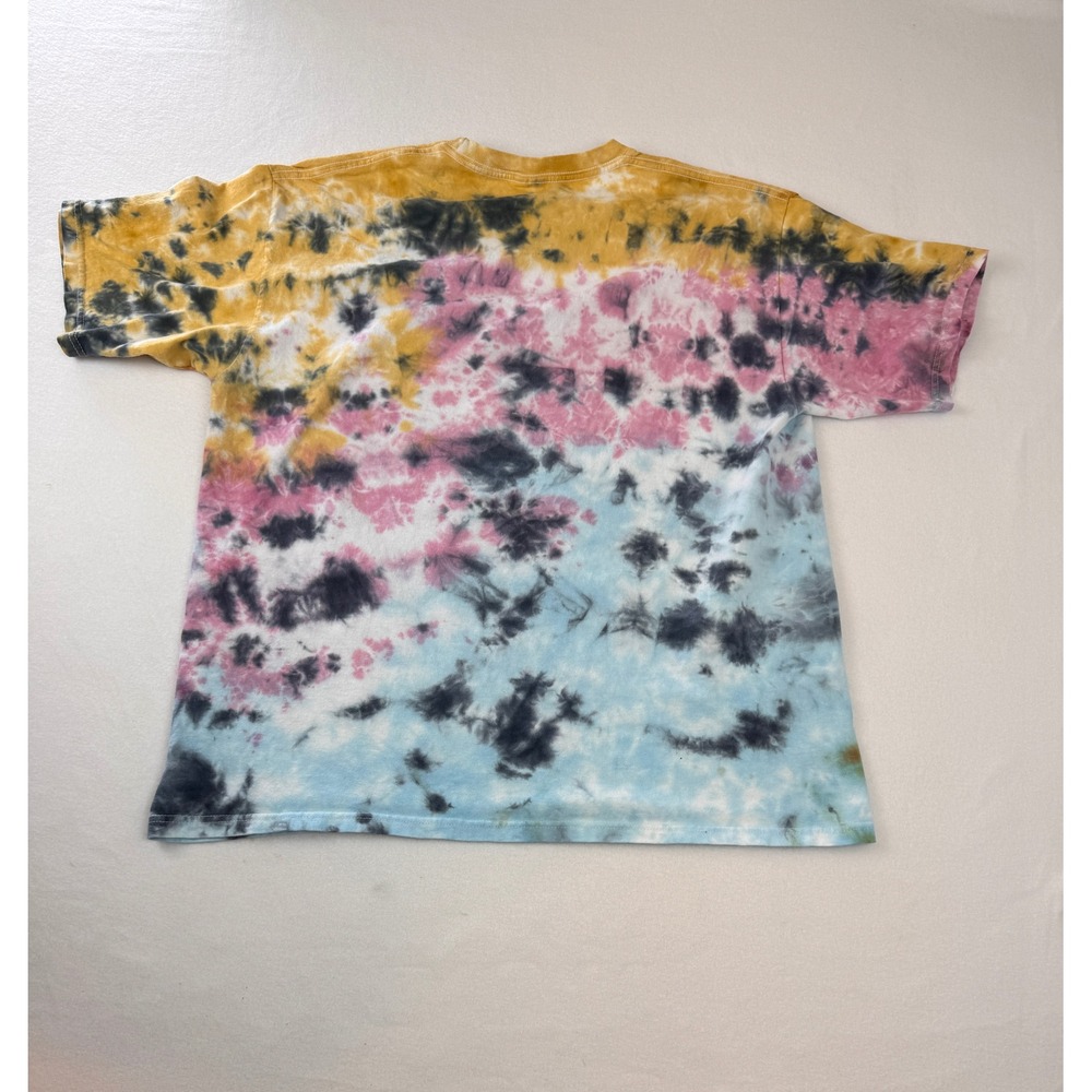 Power Rangers Tie-Dye Graphic T-Shirt Adult XL Multicolor Retro Y2K - Picture 2 of 8
